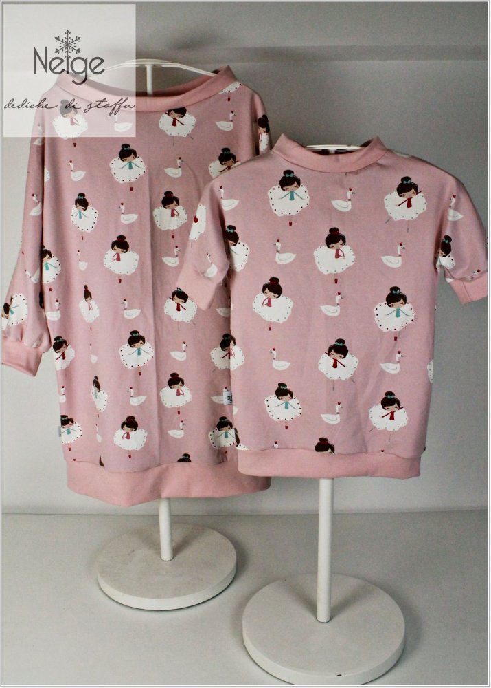 Felpa Personalizzata Bimba/o e Mamma