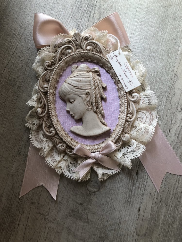 Medaglione Cameo donna