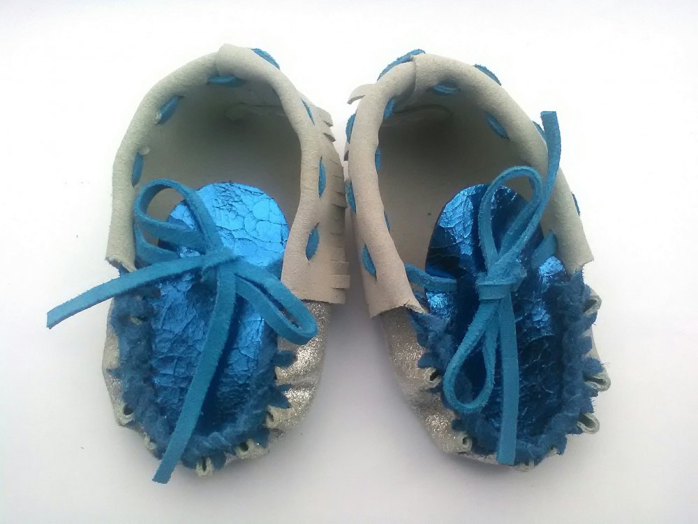 Scarpe neonato/a, scarpine bimbo/a in vera pelle,mocassini fatti a mano