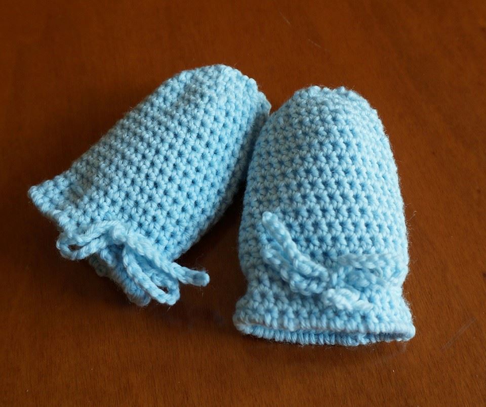 Muffole/Guanti neonato Lana Baby