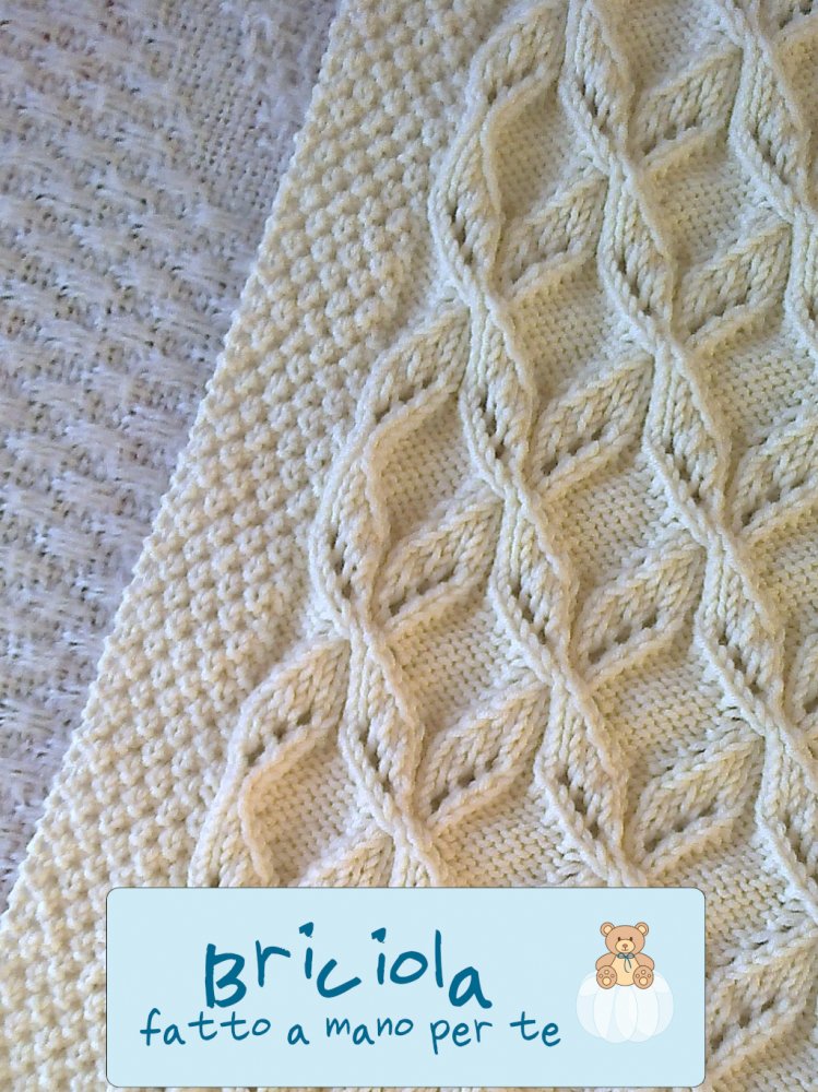 Coperta lettino con girandole