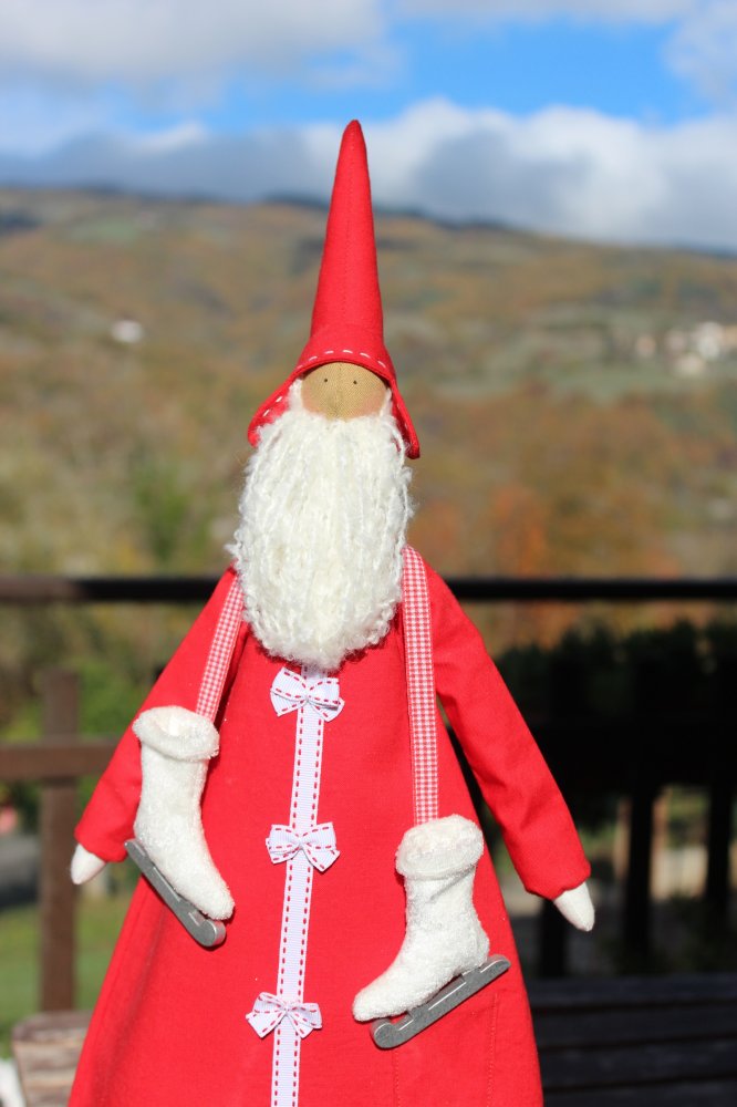 Babbo Natale in stile Tilda