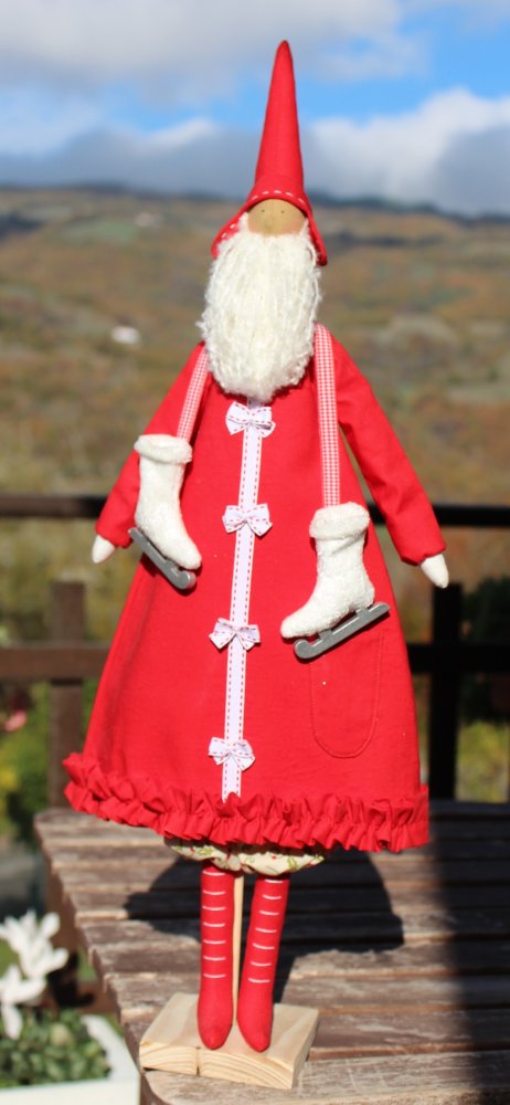 Babbo Natale in stile Tilda