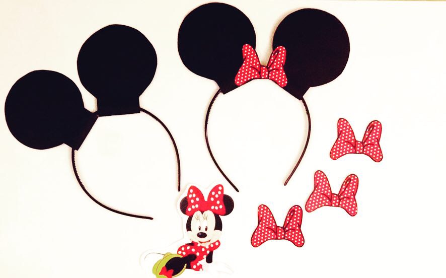 5 Cerchietti minnie e topolino 