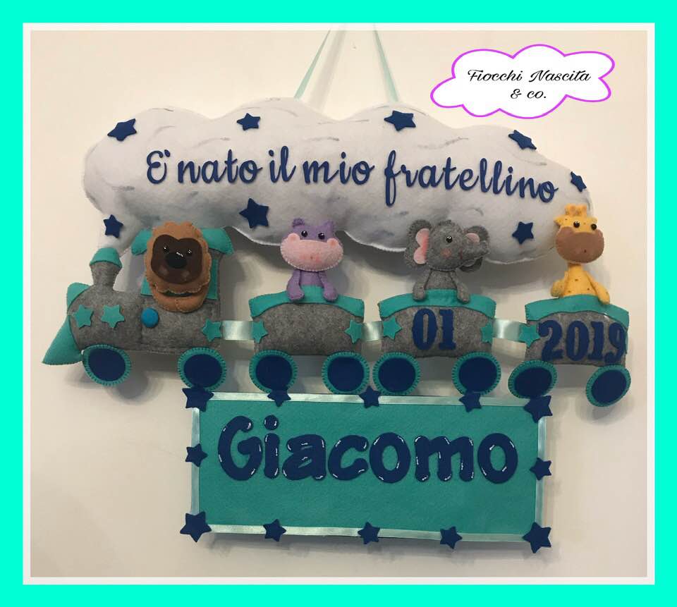 Trenino con animaletti