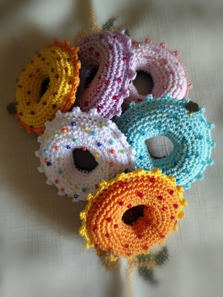 Ciambelline donuts Amigurumi