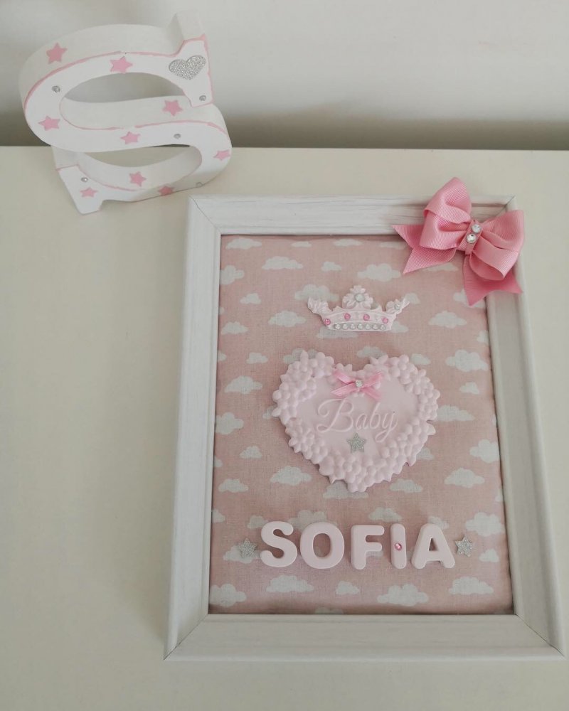 Quadretto nascita personalizzato