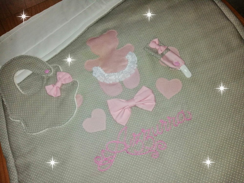 Set corredino nascita bimba
