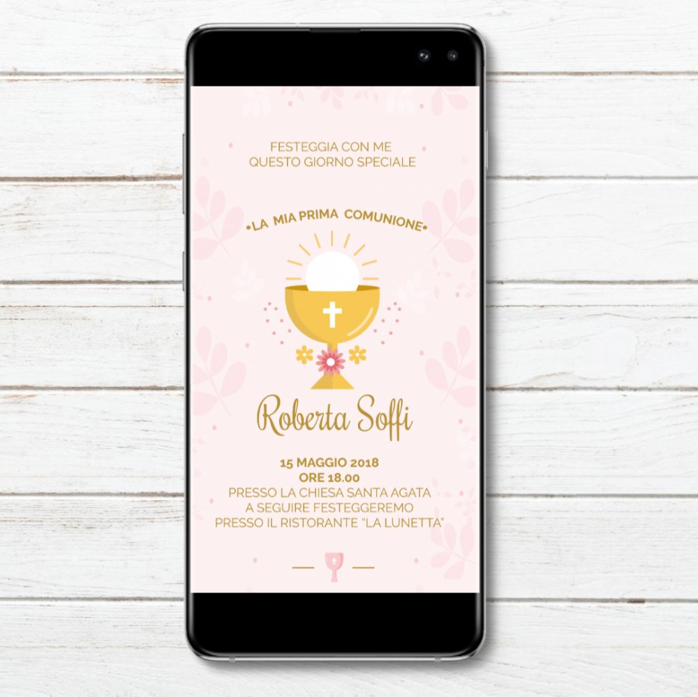 Invito digitale  Comunione
