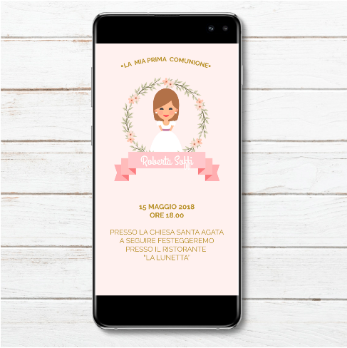 Invito digitale  Comunione