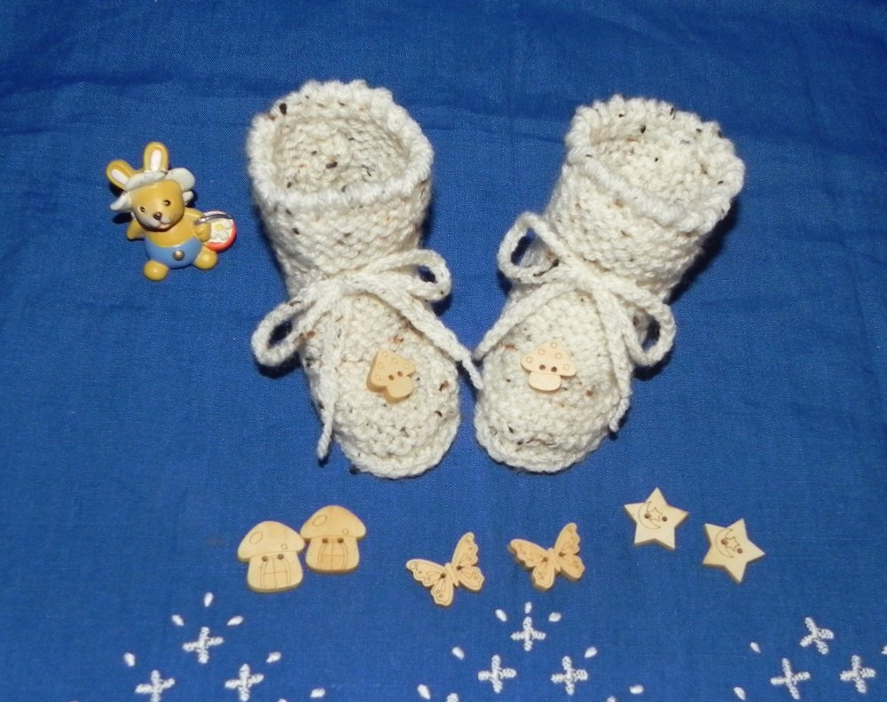 Scarpette scarpine beb uncinetto crochet