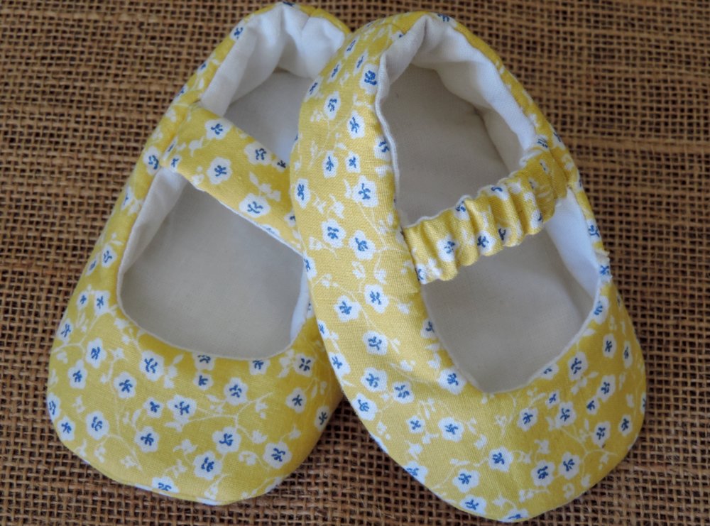 Scarpina per bambina 100% cotone - scarpine neonata - scarpina primaverile 