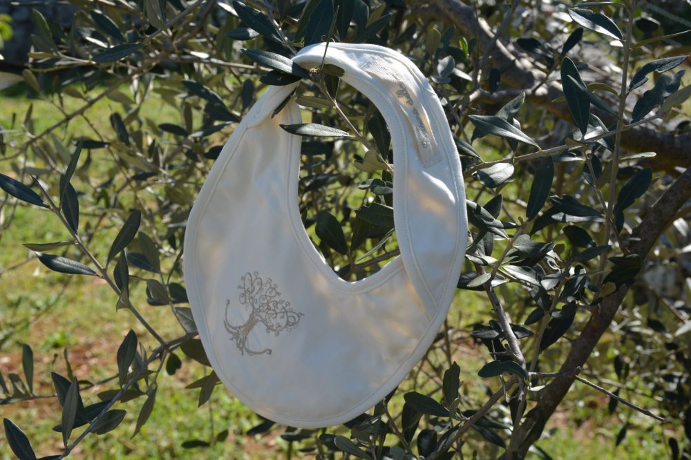 BAVAGLINO IN COTONE BIO DOPPIATO