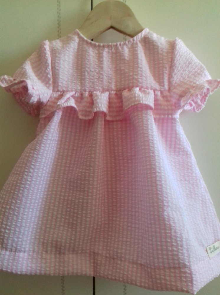VESTITINO VICHY ROSA