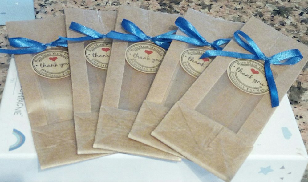 materiale per sacchetti confetti