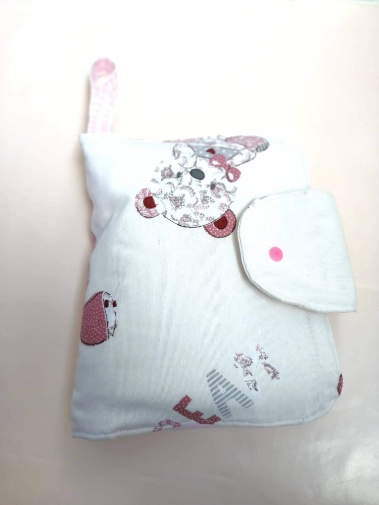  Portapannolini da borsa adatta come regalo nascita per neomamme utile busta pannolini per cambio pannolino in cotone colorato personalizzato