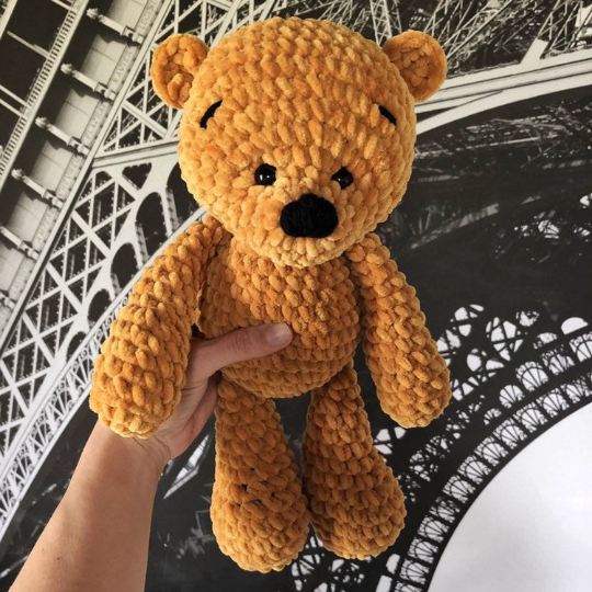Teddy Bear, Panda, amigurumi toy for a newborn or child gift