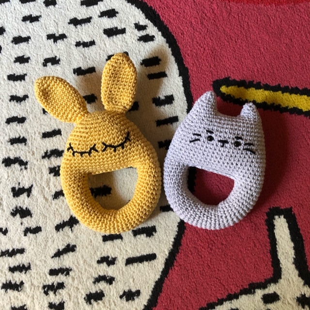 Sonaglio, massaggiagengive, dentaruolo. Neonato, Rattle, Eco Baby