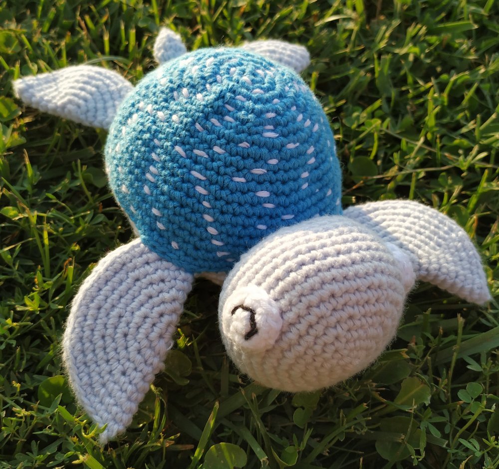 Tartaruga amigurumi