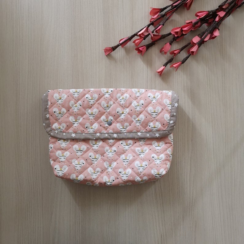 Borsa portapannolini. Pochette cambio, pochette mamma, pochette bimbo