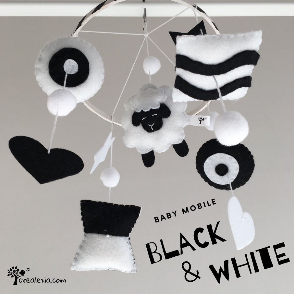 Giochi per neonati in bianco e nero 