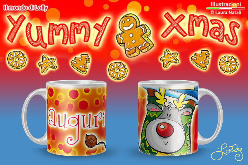 Tazza YUMMY XMAS: Rudolph Panettone