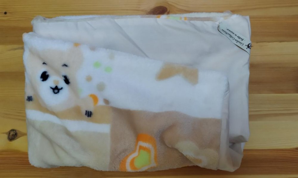Copertina unisex  morbida in cotone e pile