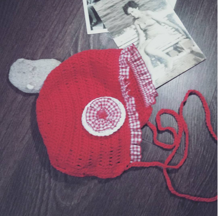 Cuffietta Rossa Vintage