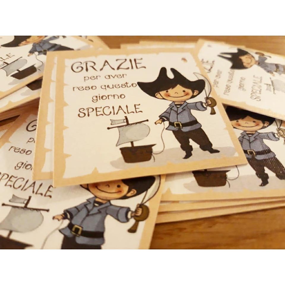 Tag per regalo invitati
