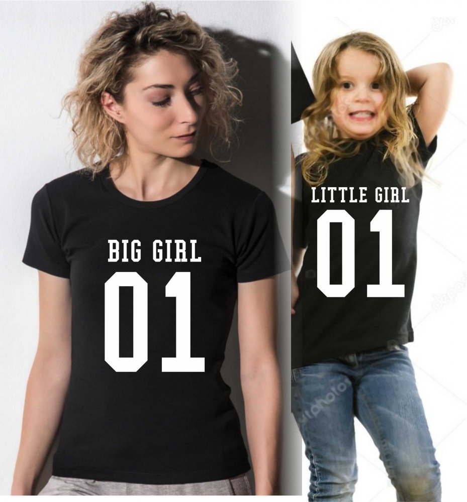 Kit due magliette una per la mamma e uno per il figlio/a