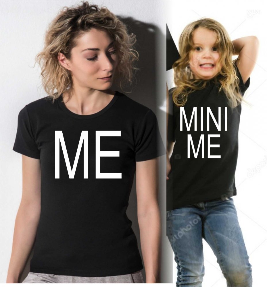 Kit due magliette una per la mamma e uno per il figlio/a
