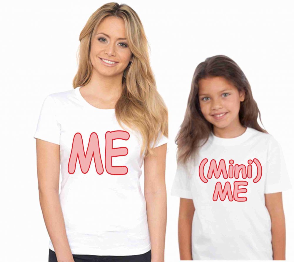 Kit due magliette una per la mamma e uno per il figlio/a