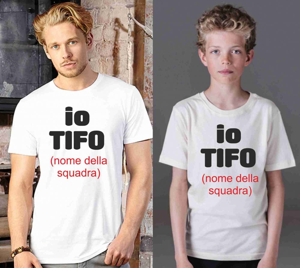 Kit due magliette una per il pap e uno per il figlio/a
