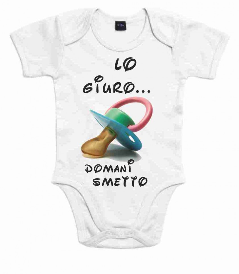 BODY BABY DA 0 A 24 MESI con stampa anche personalizzata