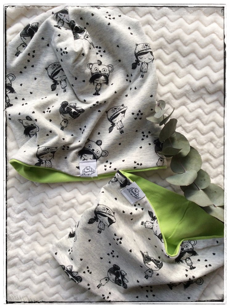 Sciarpa Scaldacollo Baby Loop Little Angel - Cotone Jersey Termoregolante Unisex - Foto 8