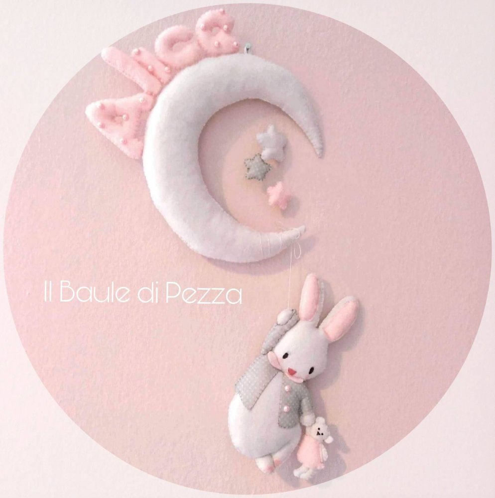 Fiocco Nascita Coniglietto