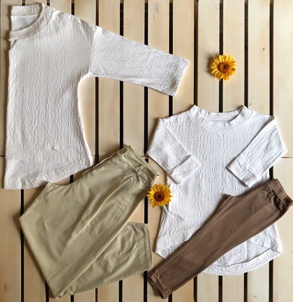OUTFIT MAMMA BAMBINA CON FELPE COORDINATE