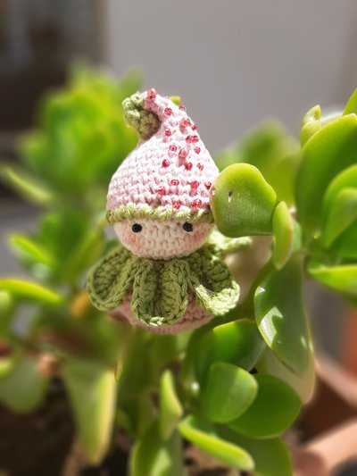 Fiorallegri-bomboniera amigurumi