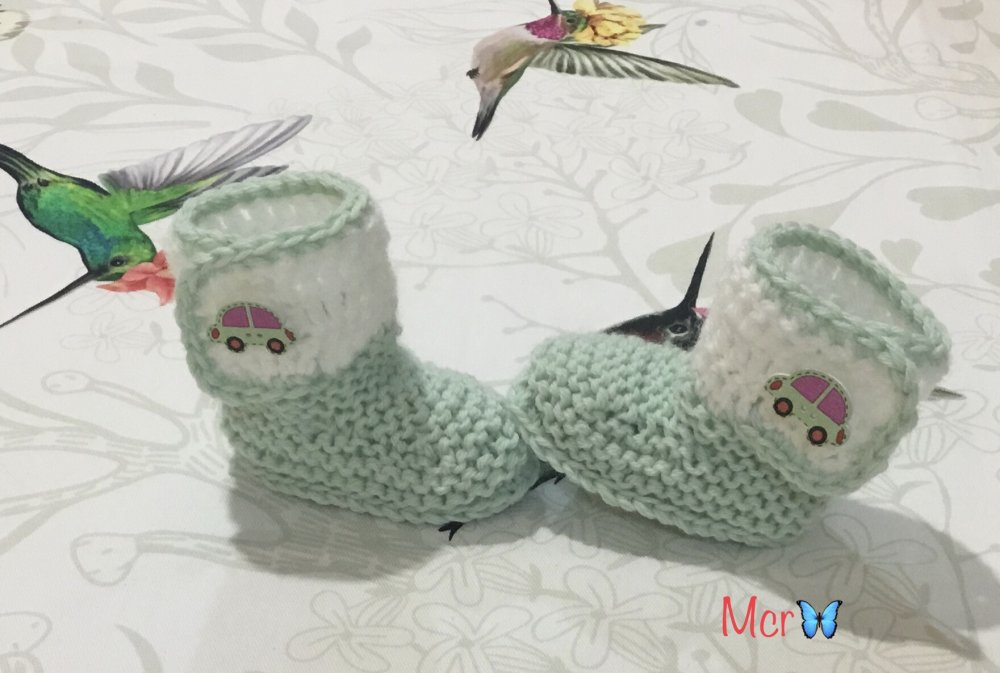 Scarpette stivaletti stile Ugg in lana 