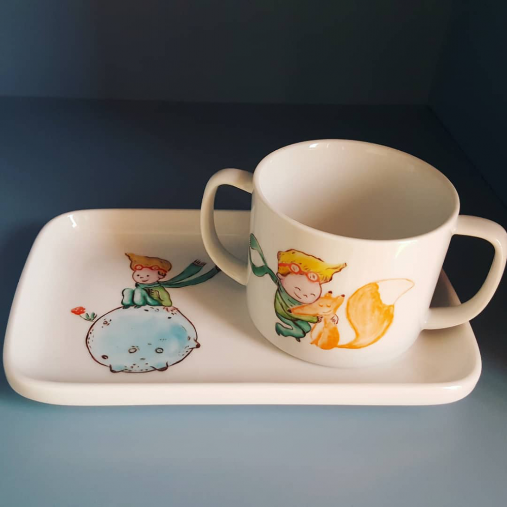Set pappa di Porcellana