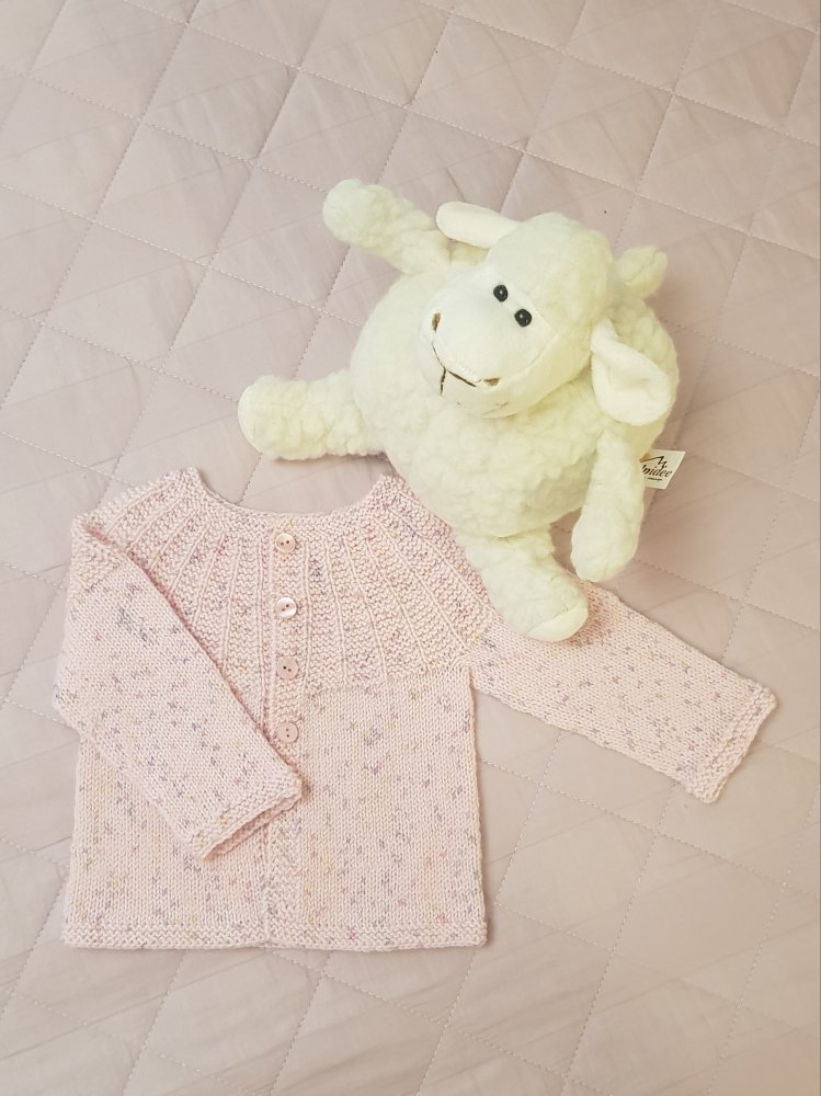 Golfino cardigan coprifasce
