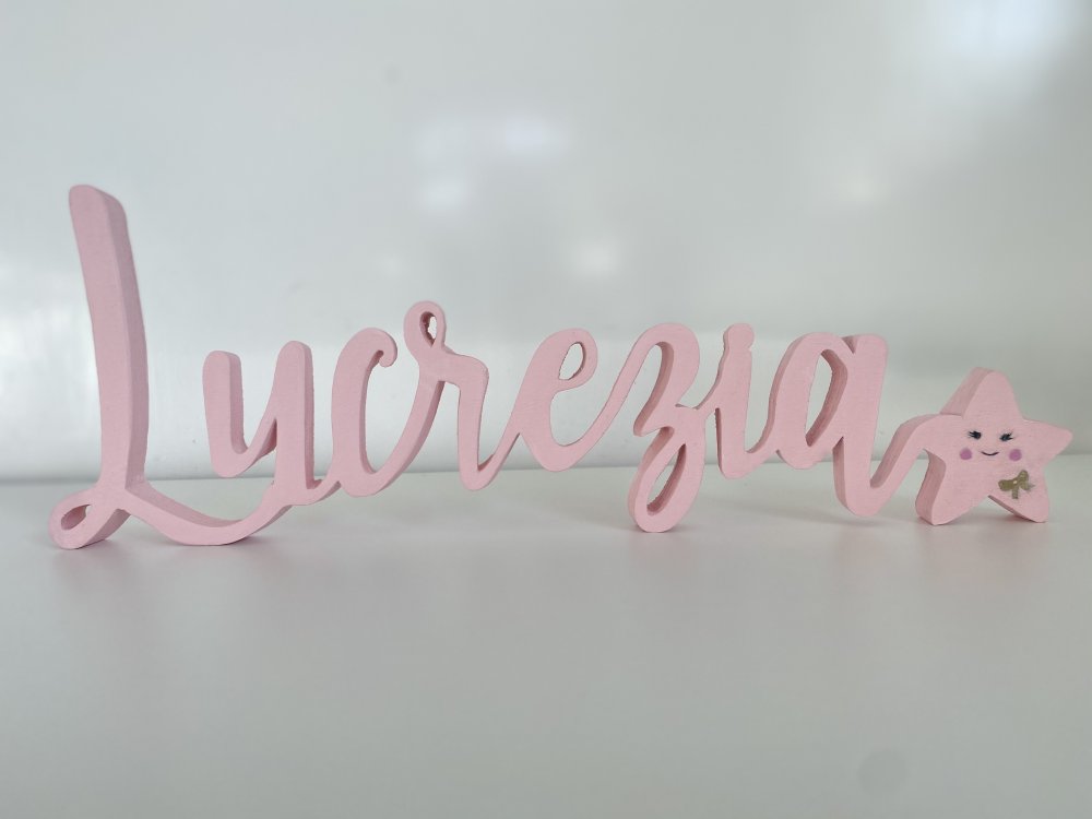 Scritte in legno 