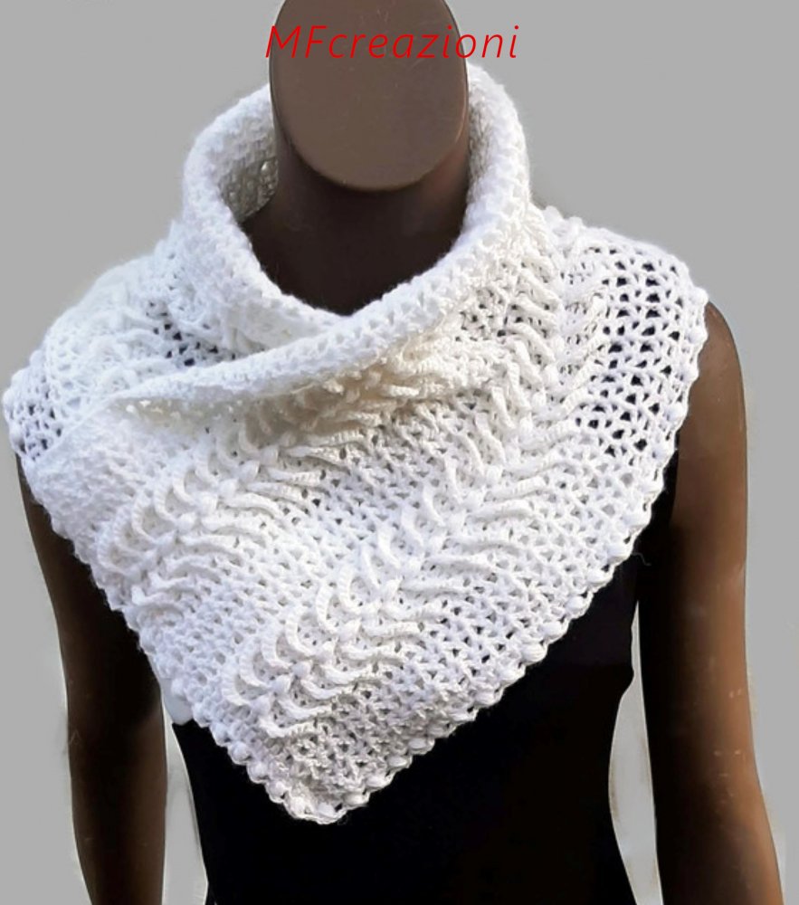 scaldacollo uncinetto facile