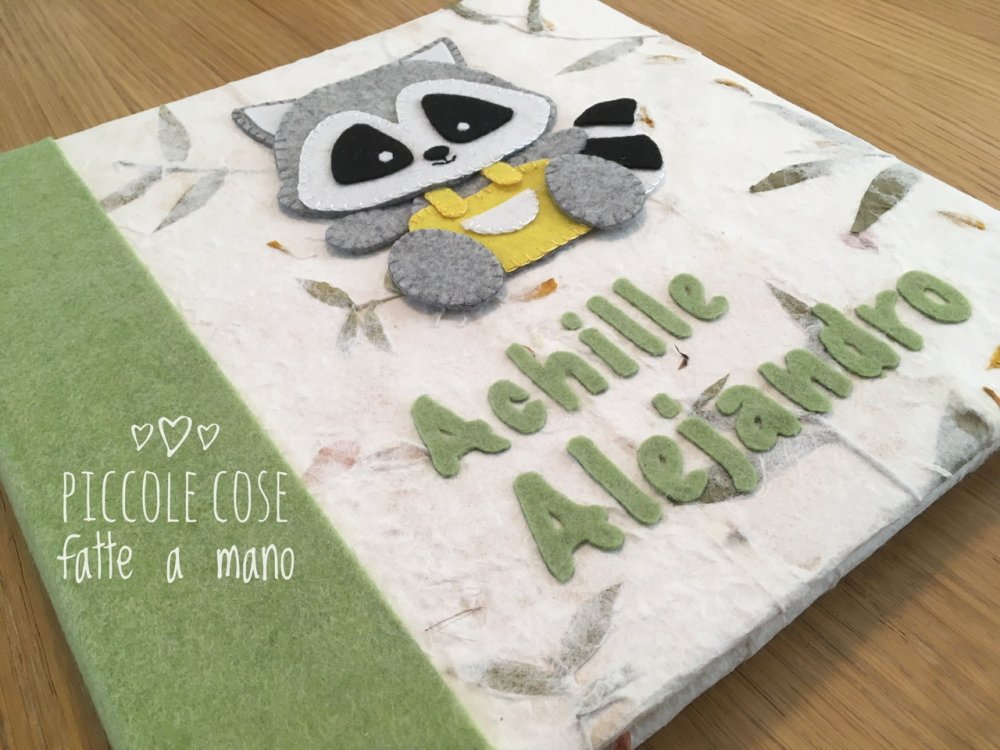 Album portafotografie  con copertina personalizzata 