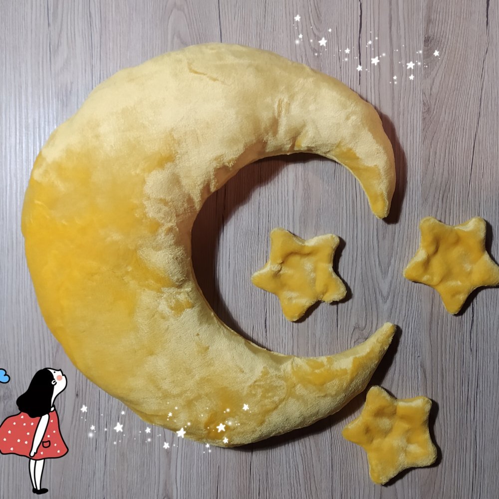 Cuscino Luna e Stelle