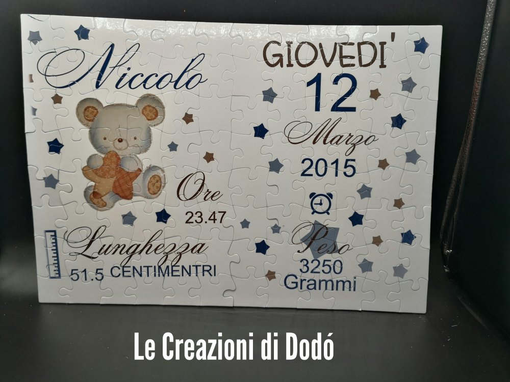 Puzzle nascita - 70 pezzi