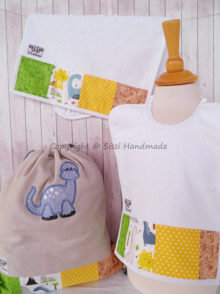 SET ASILO SCUOLA bambino (s. Quadrotti - DINOSAURO)