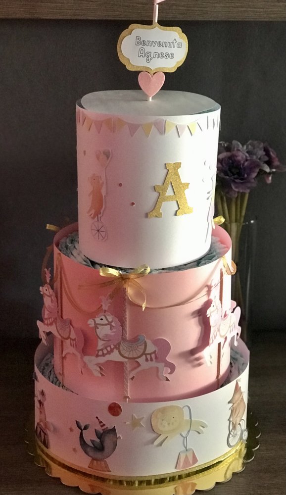 Torta carrousel 