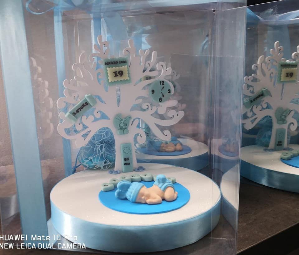 ALBERO DELLA VITA PERSONALIZZATO CON I DATI DELLA NASCITA DEL BAMBINO 