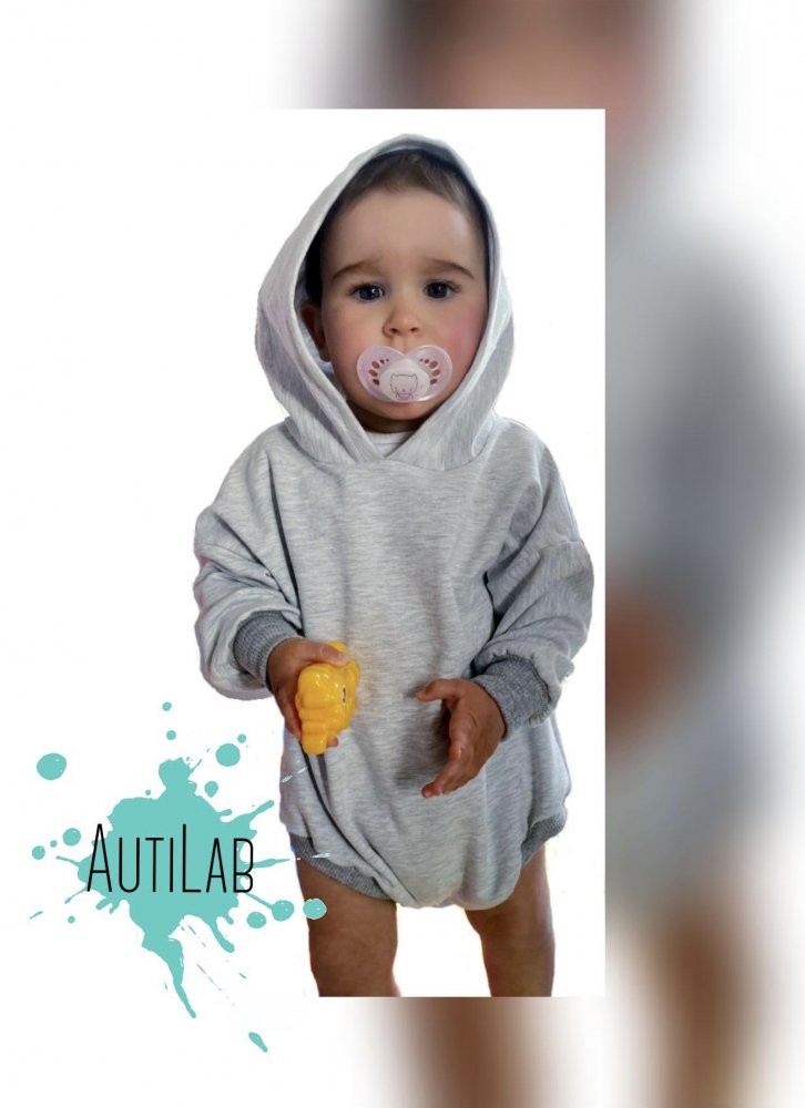 TUTINA FELPA ESTIVA CON BODY E CAPPUCCIO